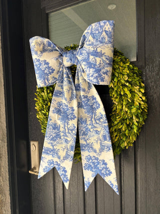 Château Garden Toile Bow