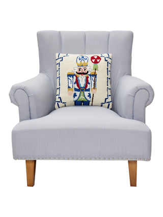 Chinoiserie Nutcracker Hook Pillow