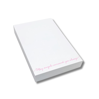 "May Angels Surround You Always" Notepad