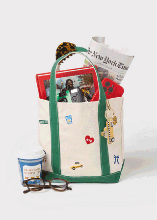 New York Icons Mini Canvas Tote | Alice & Wonder