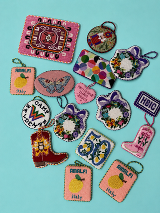 Needlepoint Ornament / "Flat" Finishing - current turn time is ONE MONTH