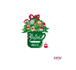 On Order from Vendor -  Ralph's Xmas Cup Needlepoint Canvas