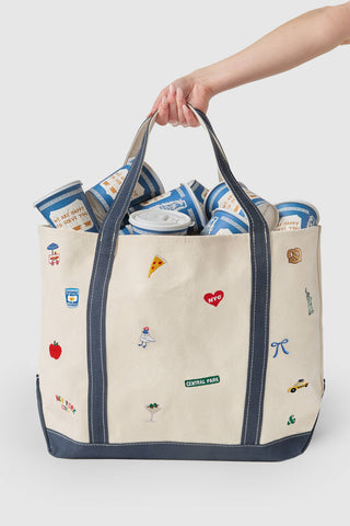 New York City Icons Canvas Tote | Alice & Wonder