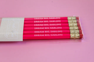 "Dream Big, Darling" Pencil Set-Office Supplies-[product_category]-Whatsoever Things