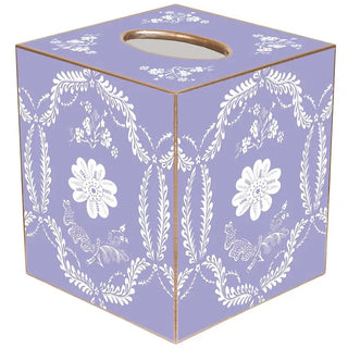 Decoupage Tissue Box Cover | Handmade Papier Mâché Tissue Holder