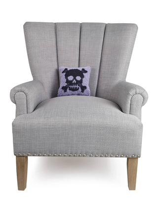 Pastel Skull Hook Pillow-Pillows-[product_category]-Whatsoever Things