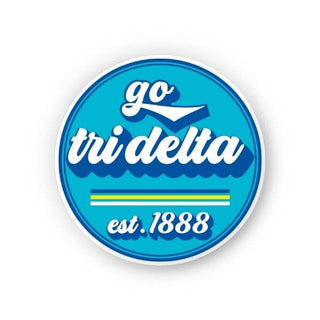 Sorority Sticker - Go Design-Stickers-[product_category]-Whatsoever Things