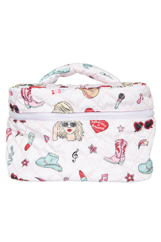 Music Girl Icons Cosmetic Make Up Bag-Bags-[product_category]-Whatsoever Things