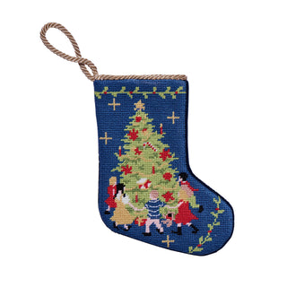 Tree&Friends Embroidered Mini Stocking