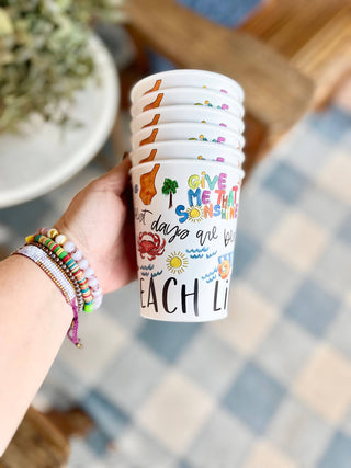 Beach Life Reusable Cups, drinkware-Drinkware-[product_category]-Whatsoever Things