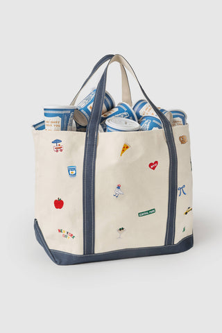 New York City Icons Canvas Tote | Alice & Wonder