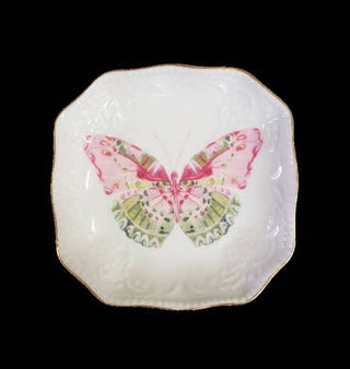 Butterfly Porcelain Bon Bon Tray