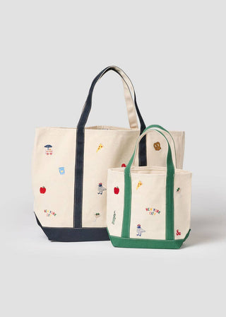 New York Icons Mini Canvas Tote | Alice & Wonder