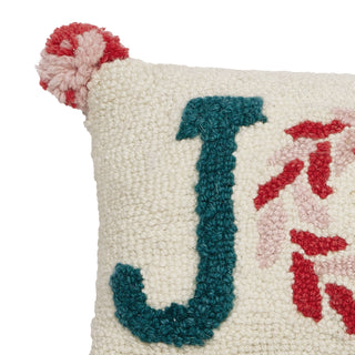 Pink Joy w/Pompom Hook Pillow