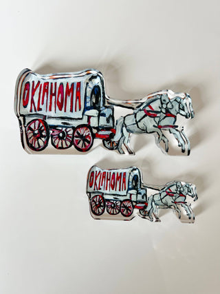 Oklahoma Acrylic Mini Block