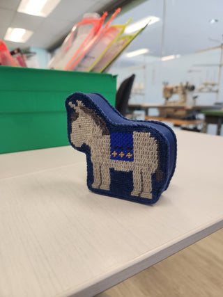 Needlepoint Gusseted Standup Finishing - current turn time is TWO MONTHS