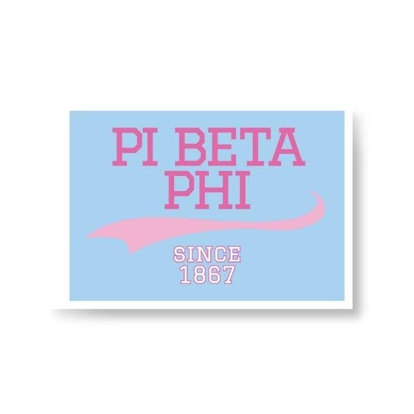 Sorority Peel & Stick Patch - Collegiate Design
