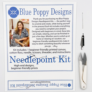 Kappa Delta Beginner Needlepoint Kit