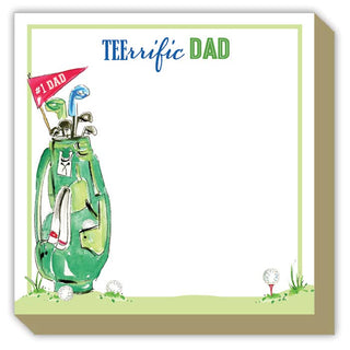 TEErific DAD Golf Bag Luxe Notepad-Office Supplies-[product_category]-Whatsoever Things