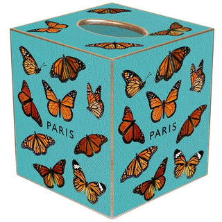 Decoupage Tissue Box Cover | Handmade Papier Mâché Tissue Holder