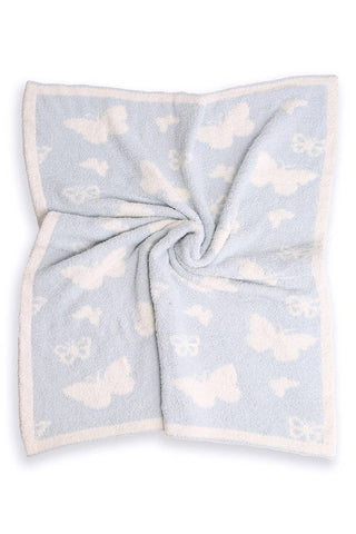 BUTTERFLY Print Kids Luxury Soft Throw Blanket-[product_category]-Whatsoever Things