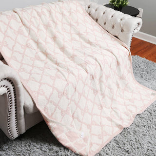 Ribbon Pattern Print Comfort Soft Throw Blanket-[product_category]-Whatsoever Things