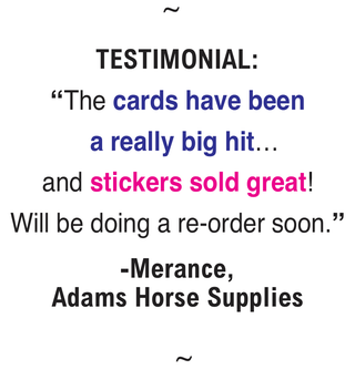 3" Waterproof Stylish Horse in Blanket Sticker-Stickers-[product_category]-Whatsoever Things