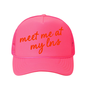 Needlepoint Gift Trucker Hat | Meet Me at my LNS