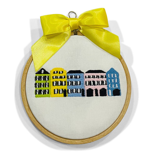 Ornament - Rainbow Row