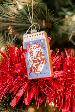 Matchbook Ornament - Dallas