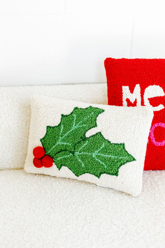 Holly Hook Pillow