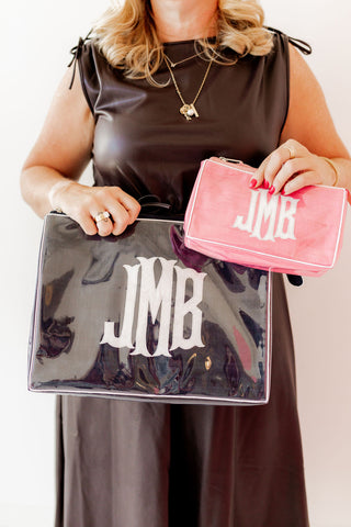 Appliquéd Cosmetic Bag (Four Week Delivery)-Bags-[product_category]-Whatsoever Things