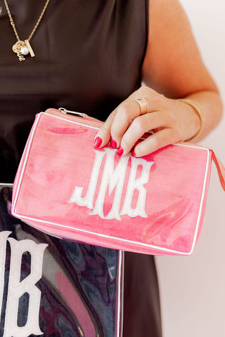 Appliquéd Cosmetic Bag (Four Week Delivery)-Bags-[product_category]-Whatsoever Things