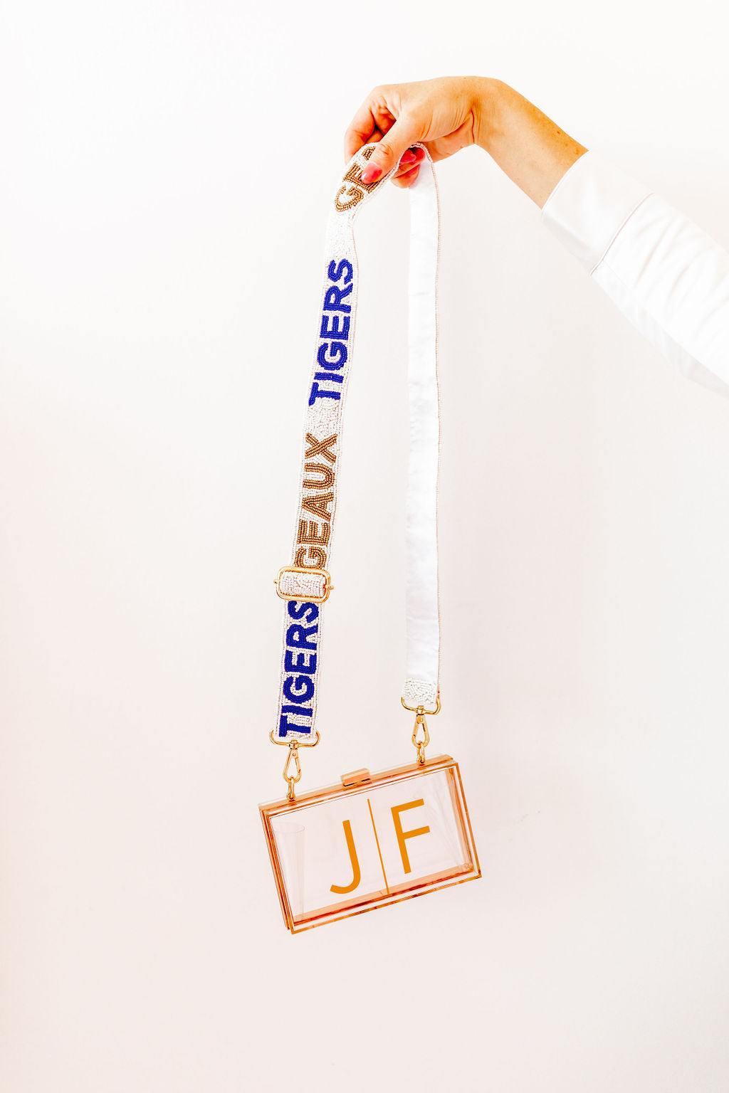 Beaded Bag Strap - Game Day!