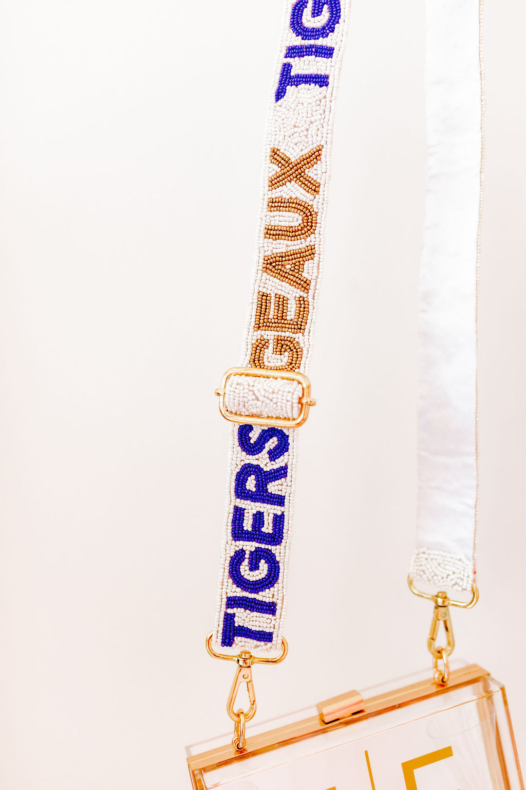 Beaded Bag Strap - Game Day!