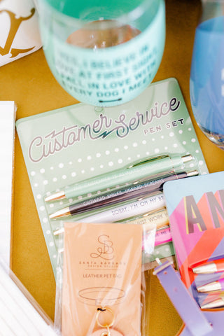 'Customer Service' Pen Set-Office Supplies-[product_category]-Whatsoever Things