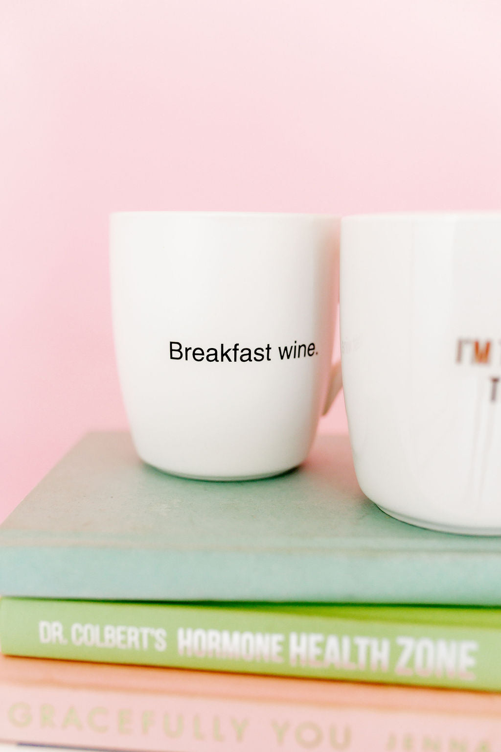 'Breakfast Wine' Mug