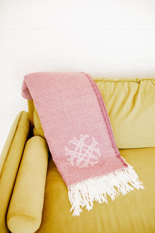 Herringbone Throw Blanket-Blankets-[product_category]-Whatsoever Things
