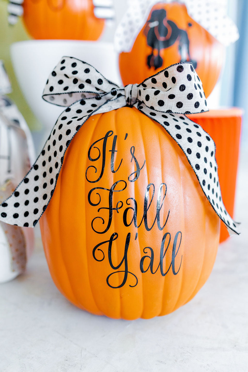 Faux Pumpkins (Various Sizes)