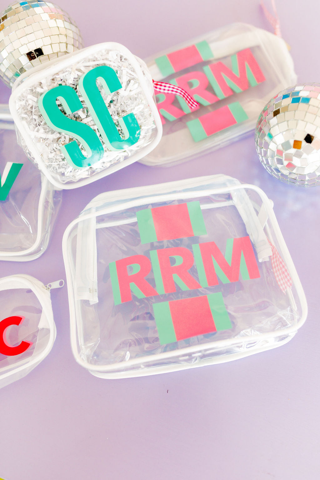 Clear Cosmetic Bag (Various Sizes)