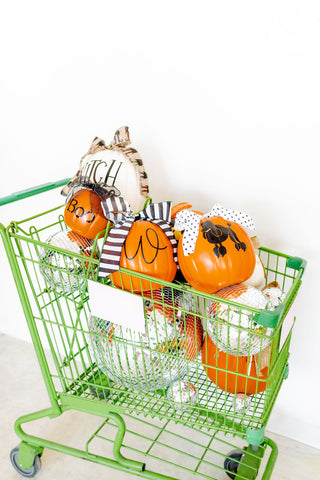 Faux Pumpkins (Various Sizes)-Decor-[product_category]-Whatsoever Things