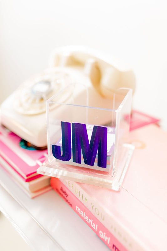 Acrylic Post-it Note Holders (Various Styles)