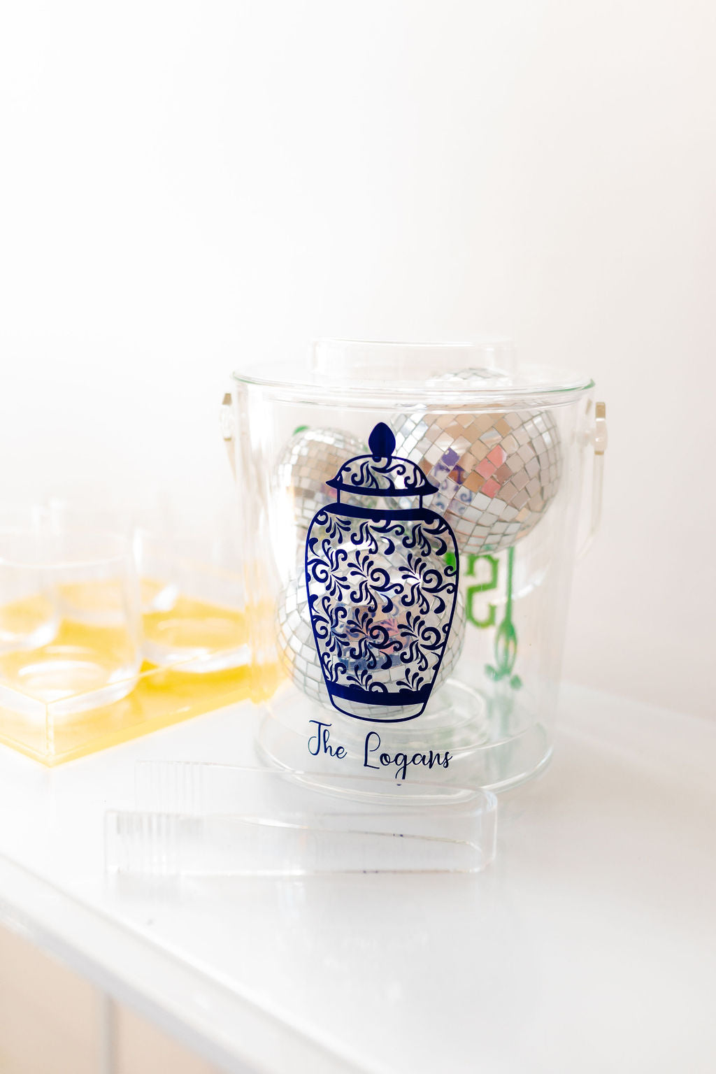 Double Wall Acrylic Ice Bucket