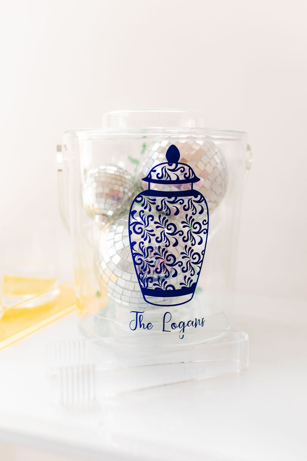 Double Wall Acrylic Ice Bucket