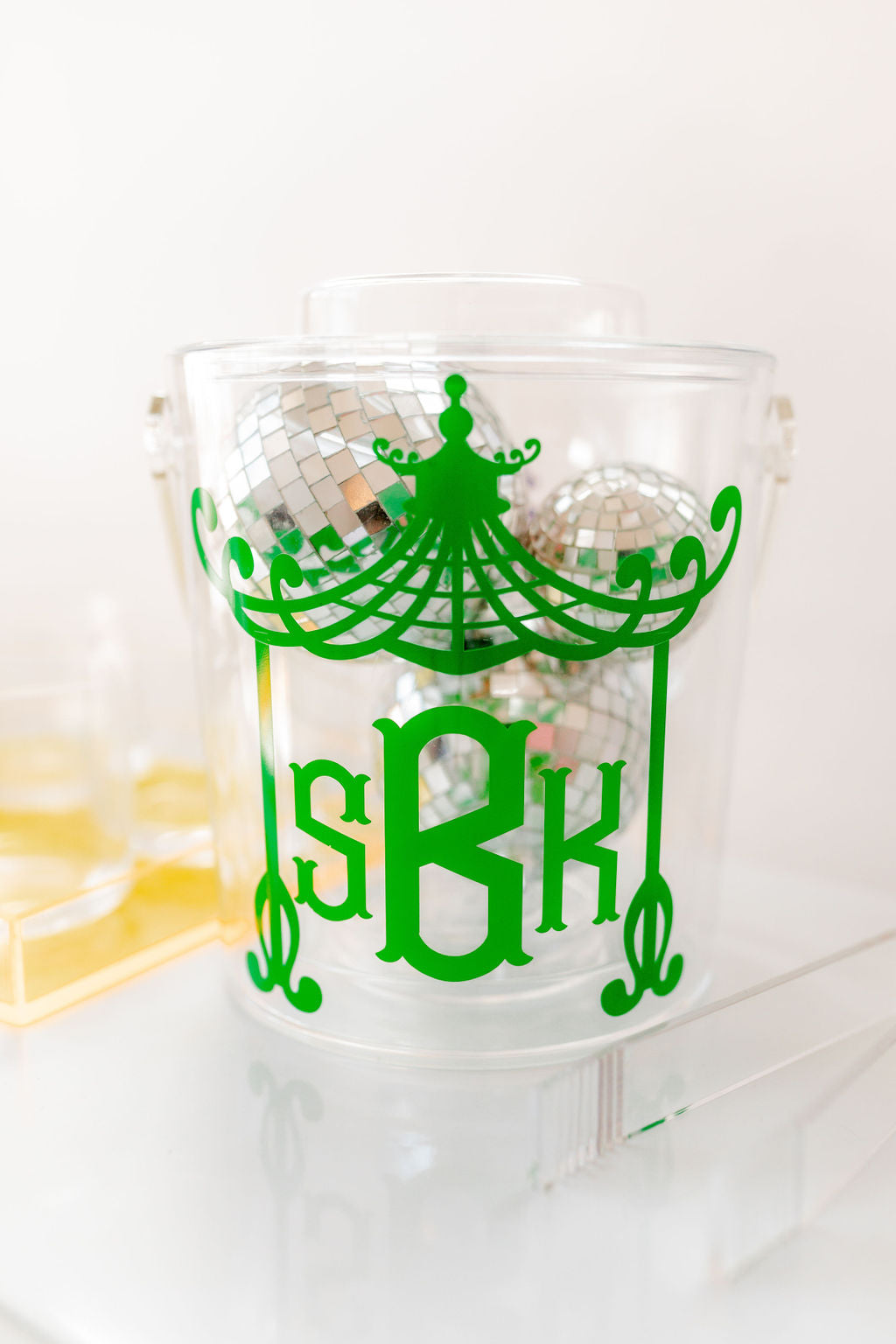 Double Wall Acrylic Ice Bucket
