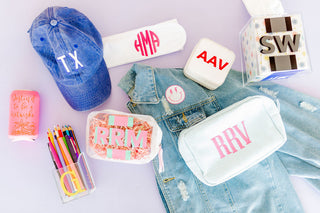 Seersucker Cosmetic Bag-Bags-[product_category]-Whatsoever Things