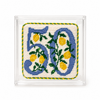 Needlepoint Ornament / "Flat" Finishing - current turn time is ONE MONTH