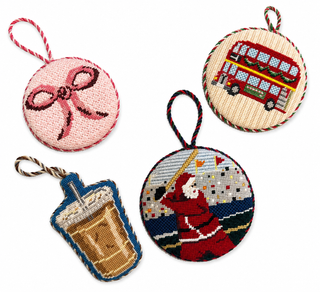 Needlepoint Ornament / "Flat" Finishing - current turn time is ONE MONTH