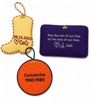 Needlepoint Ornament / "Flat" Finishing - current turn time is ONE MONTH