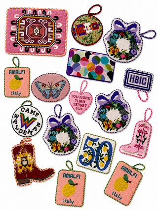 Needlepoint Ornament / "Flat" Finishing - current turn time is ONE MONTH